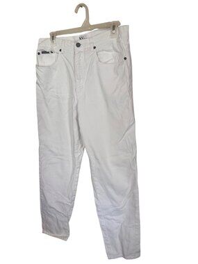 NY Jeans white cotton size 14 classic average jeans